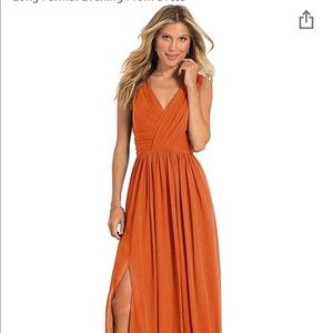 Orange Dress
